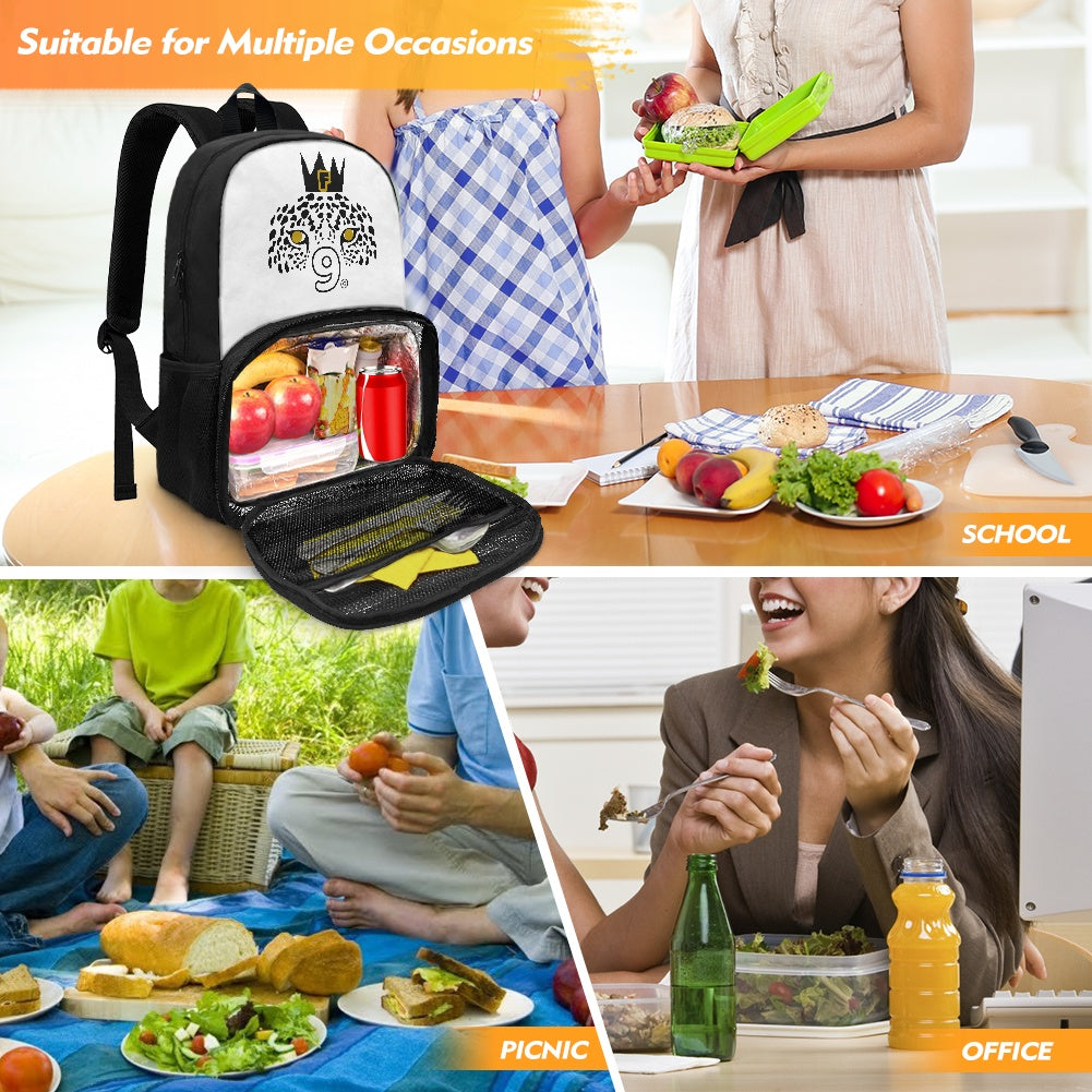 All-in-one Backpack with Lunch bag