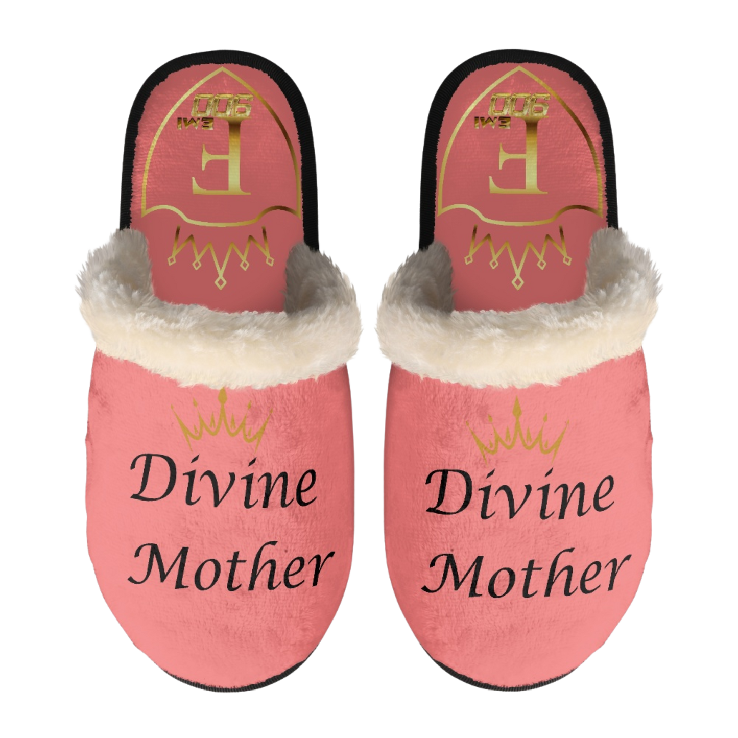 Divine Mother Fuzzy Slippers