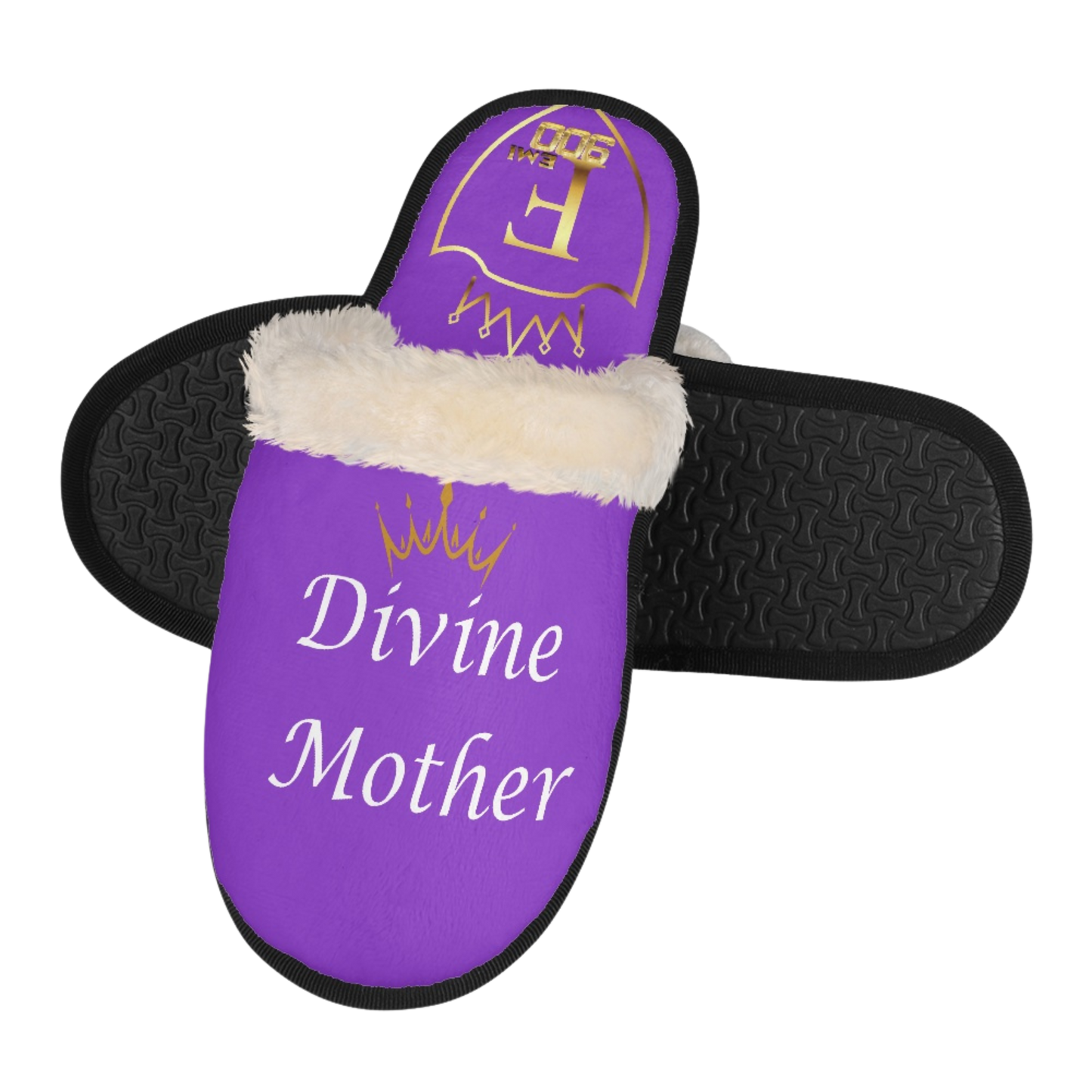 Divine Mother Fuzzy Slippers