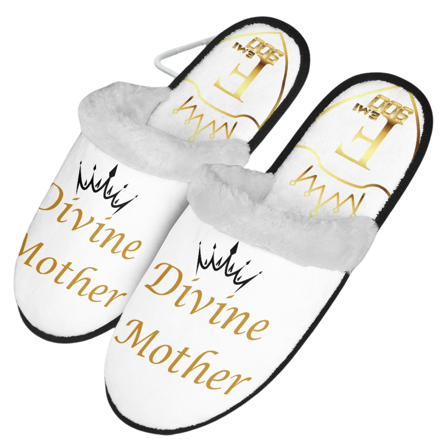 Divine Mother Fuzzy Slippers