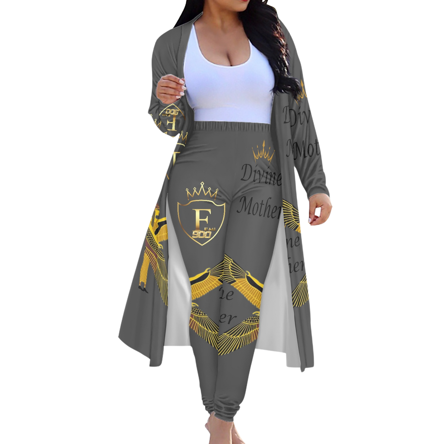 Femi900 Divine Mother 2pc Cardigan