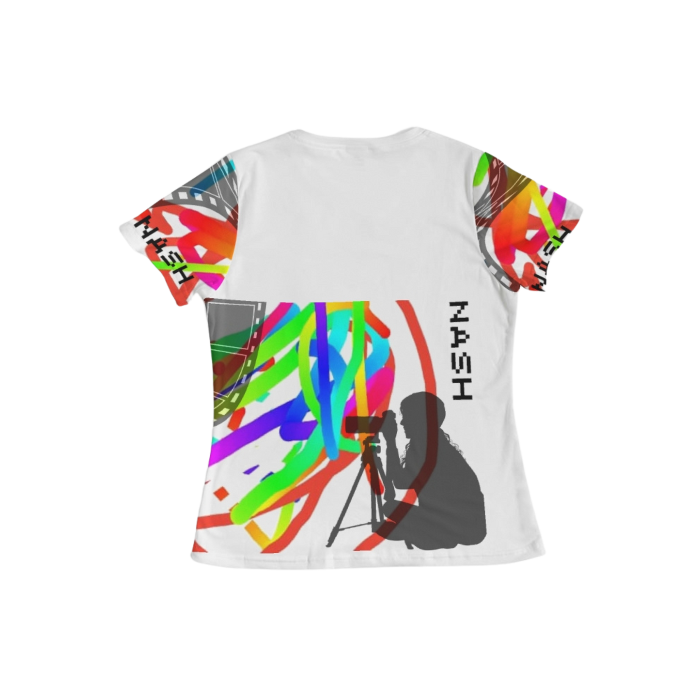 NASH Focused Women's All-Over Print Tee