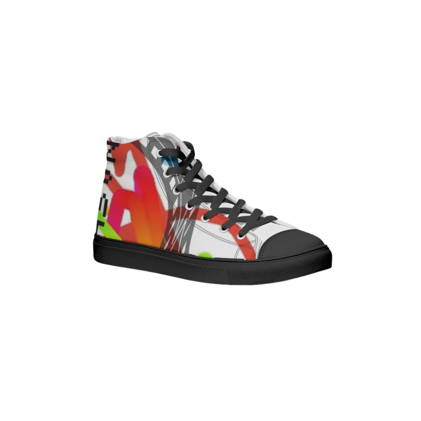NASH Focused Women's Hightop Canvas Shoe - Black