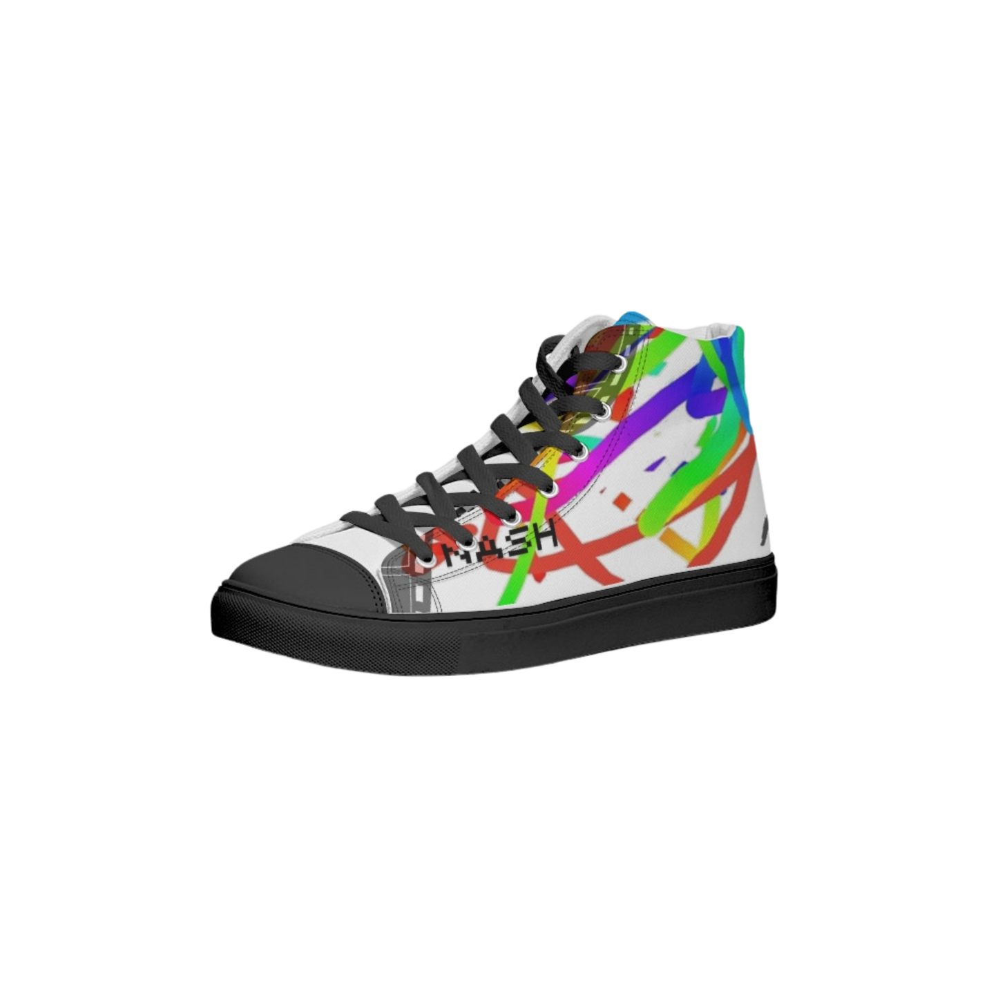 NASH Focused Women's Hightop Canvas Shoe - Black