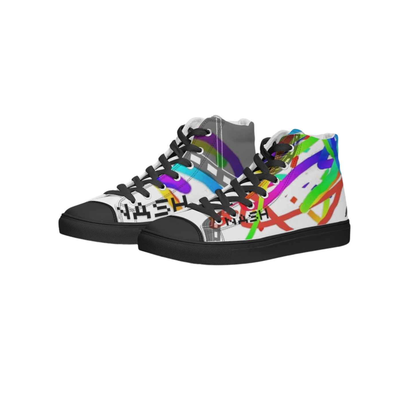 NASH Focused Women's Hightop Canvas Shoe - Black