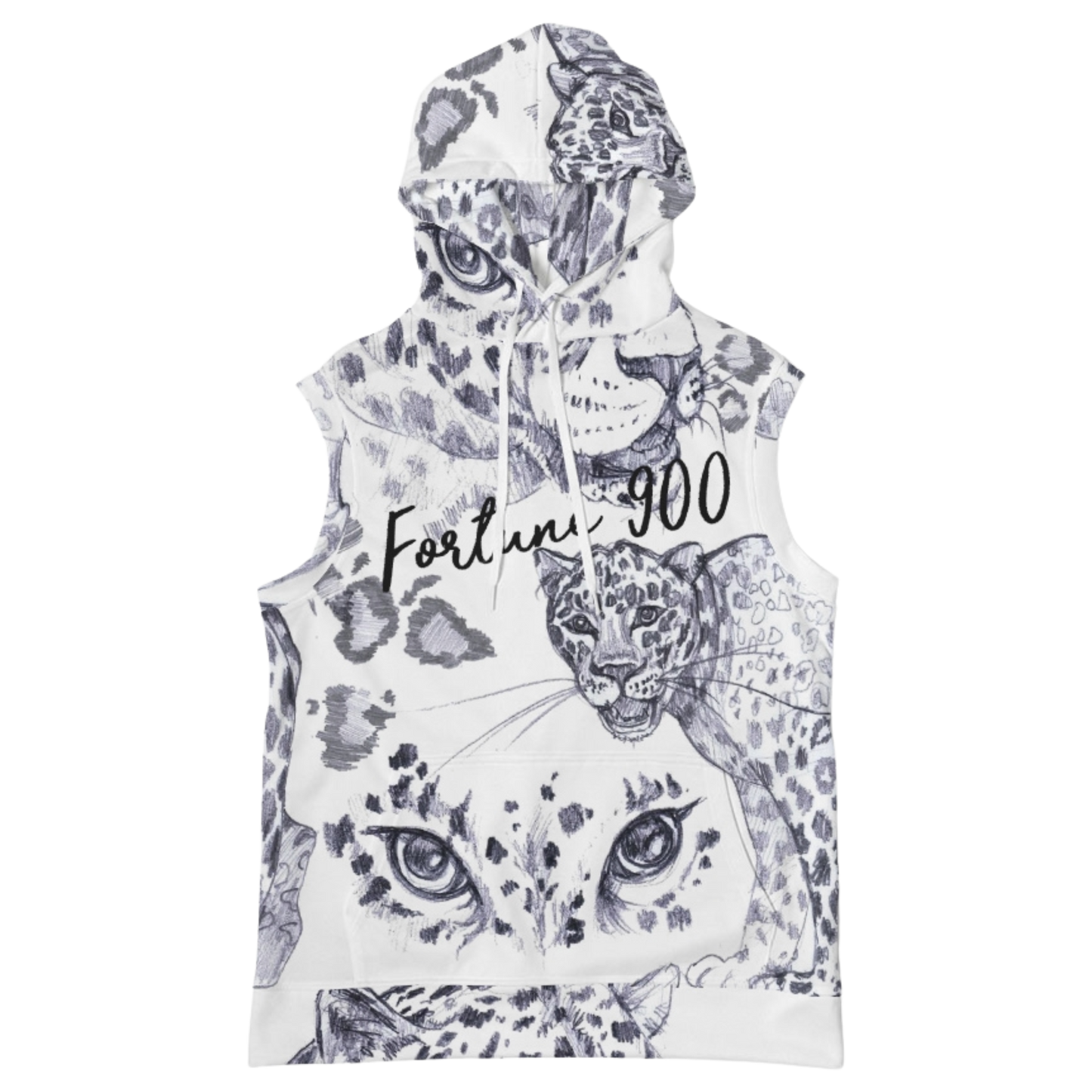 Walk like a Panther Fortune 900 Premium Sleeveless Hoody