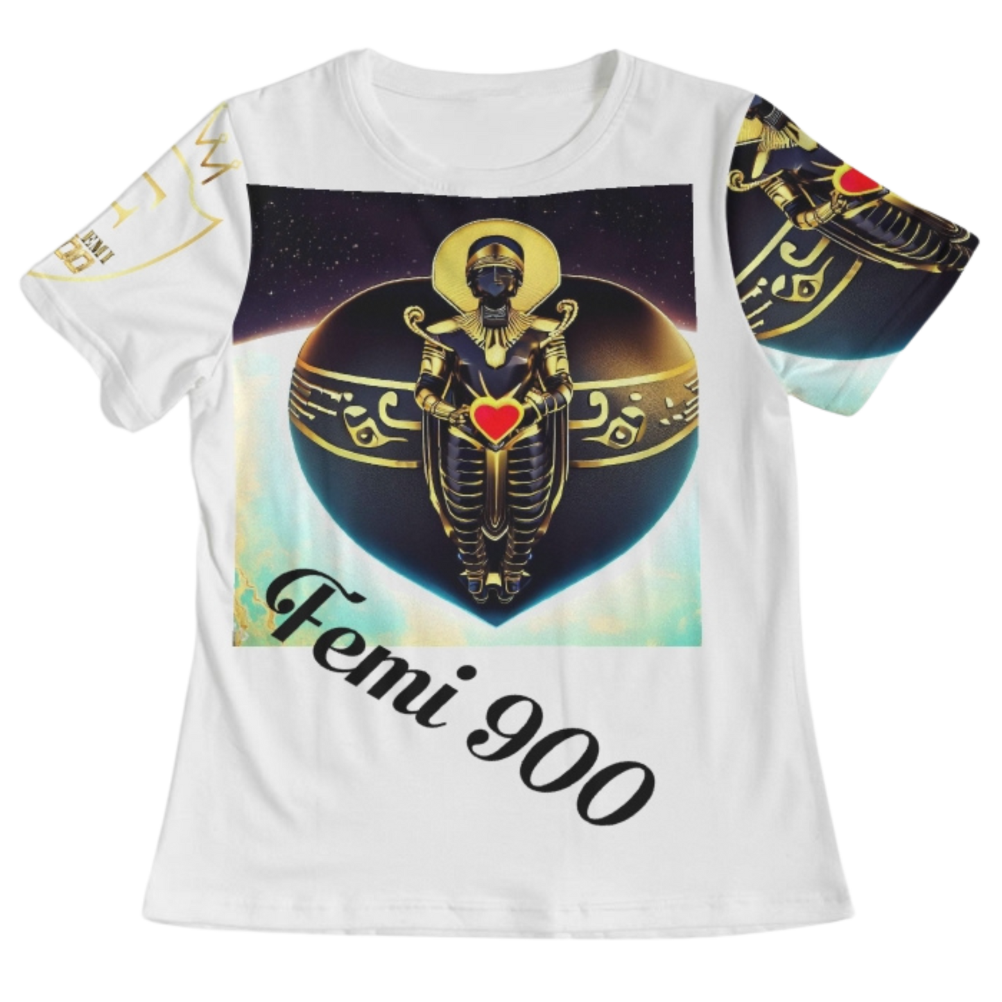 Warms The Heart Chakra Femi900 Tee