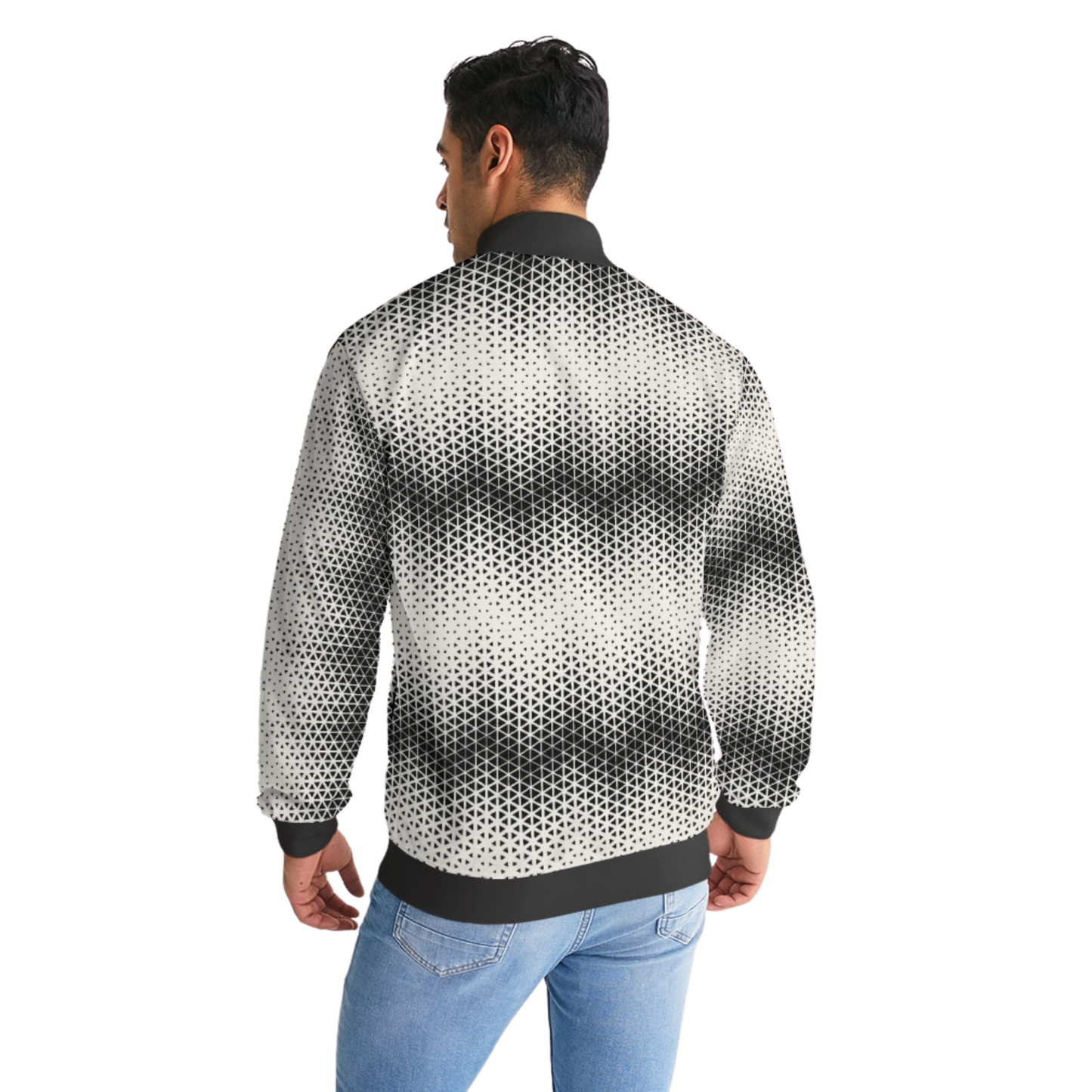 Zig Sabi Men's Stripe Track Jacket