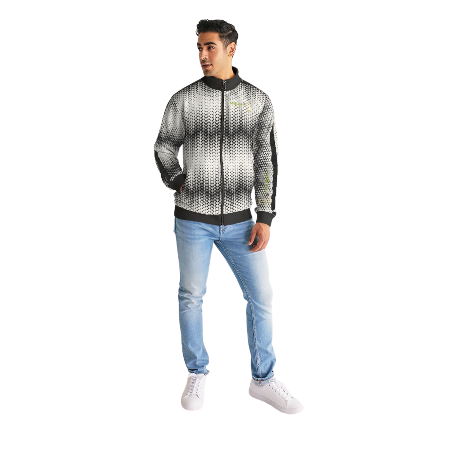 Zig Sabi Men's Stripe Track Jacket