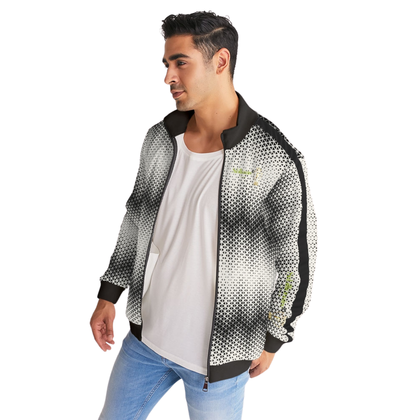 Zig Sabi Men's Stripe Track Jacket