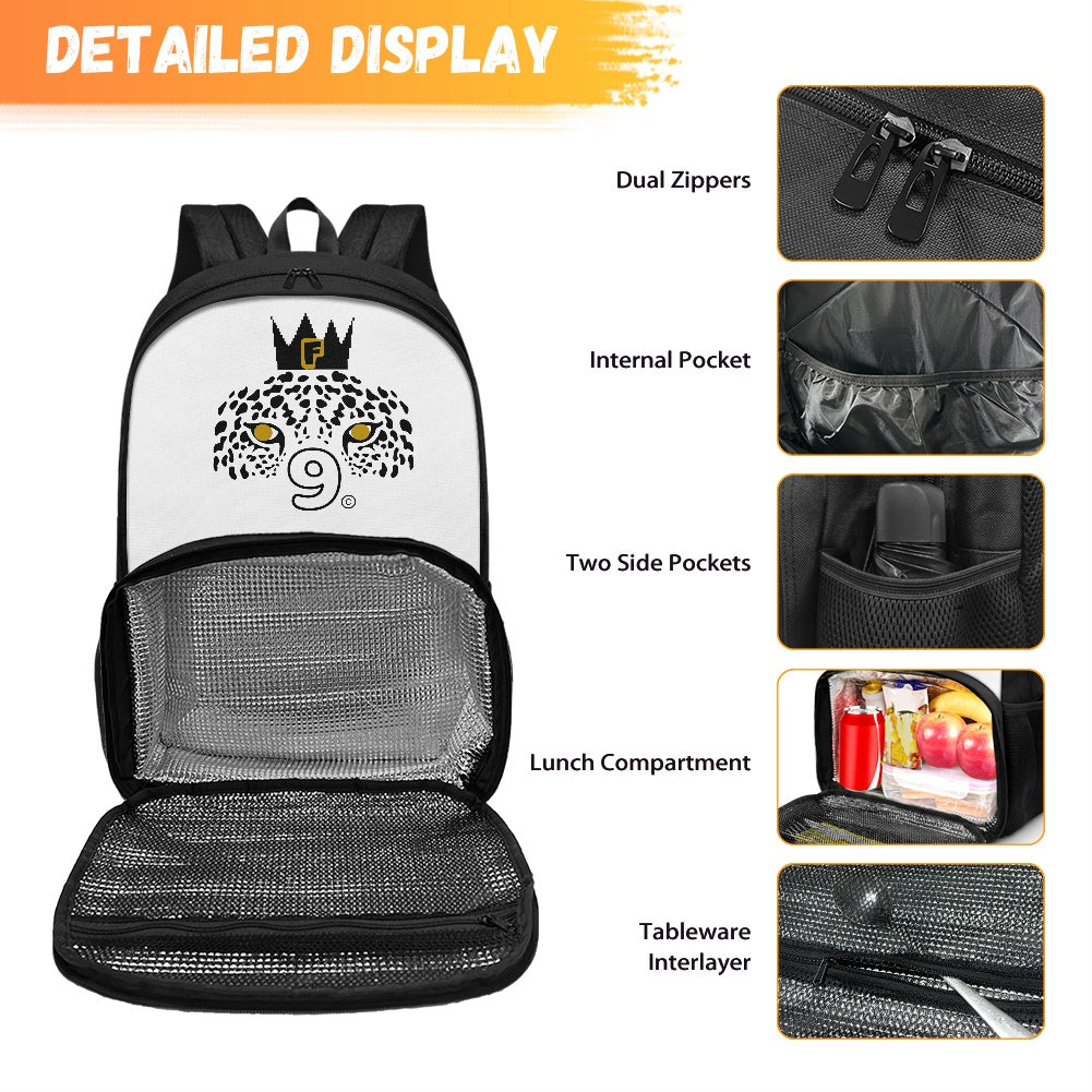 All-in-one Backpack with Lunch bag