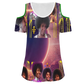 Beloved Ancestors Custom off the shoulder T-shirt