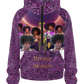 Beloved Ancestors Custom Image Hoody half zip style