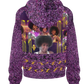 Beloved Ancestors Custom Image Hoody half zip style