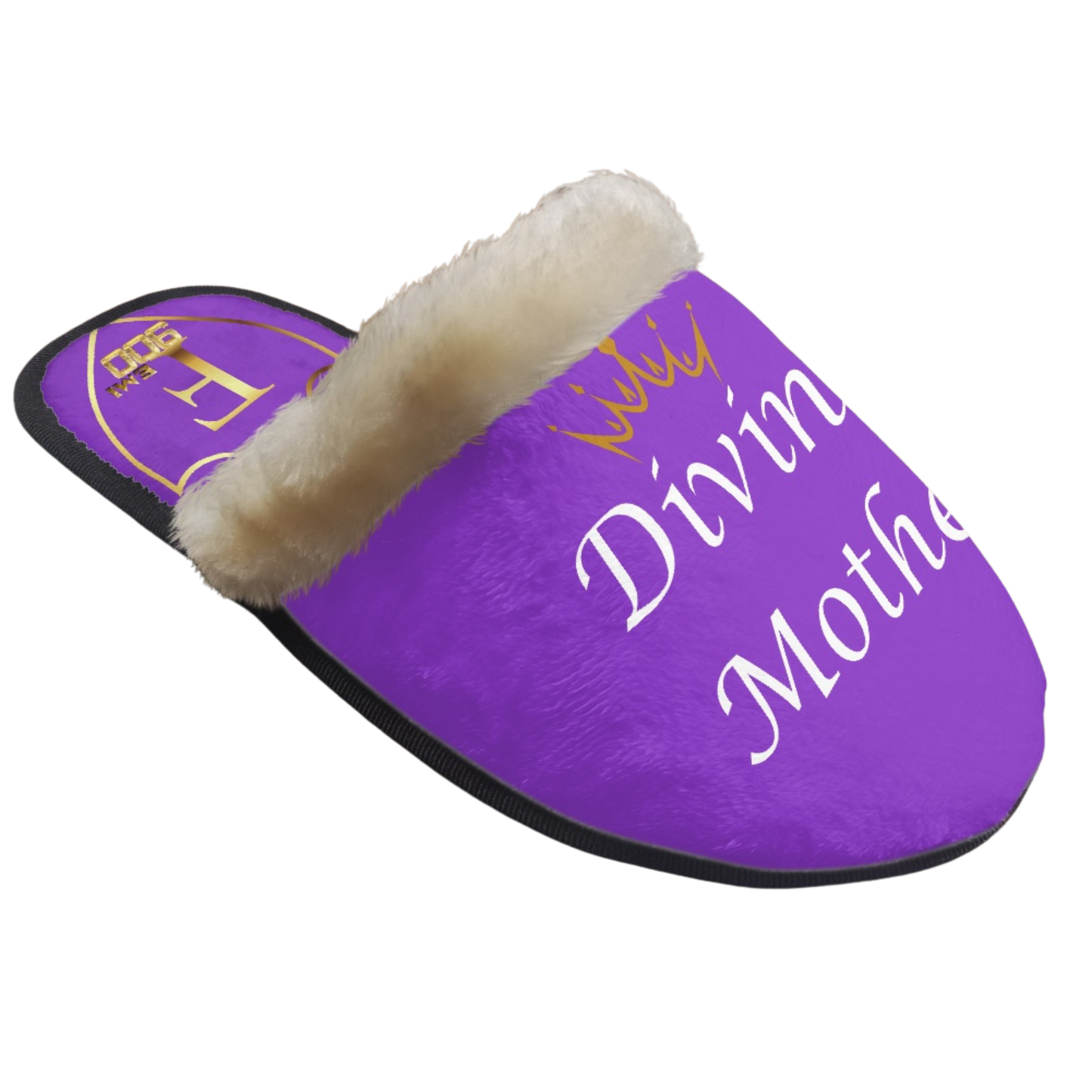 Divine Mother Fuzzy Slippers