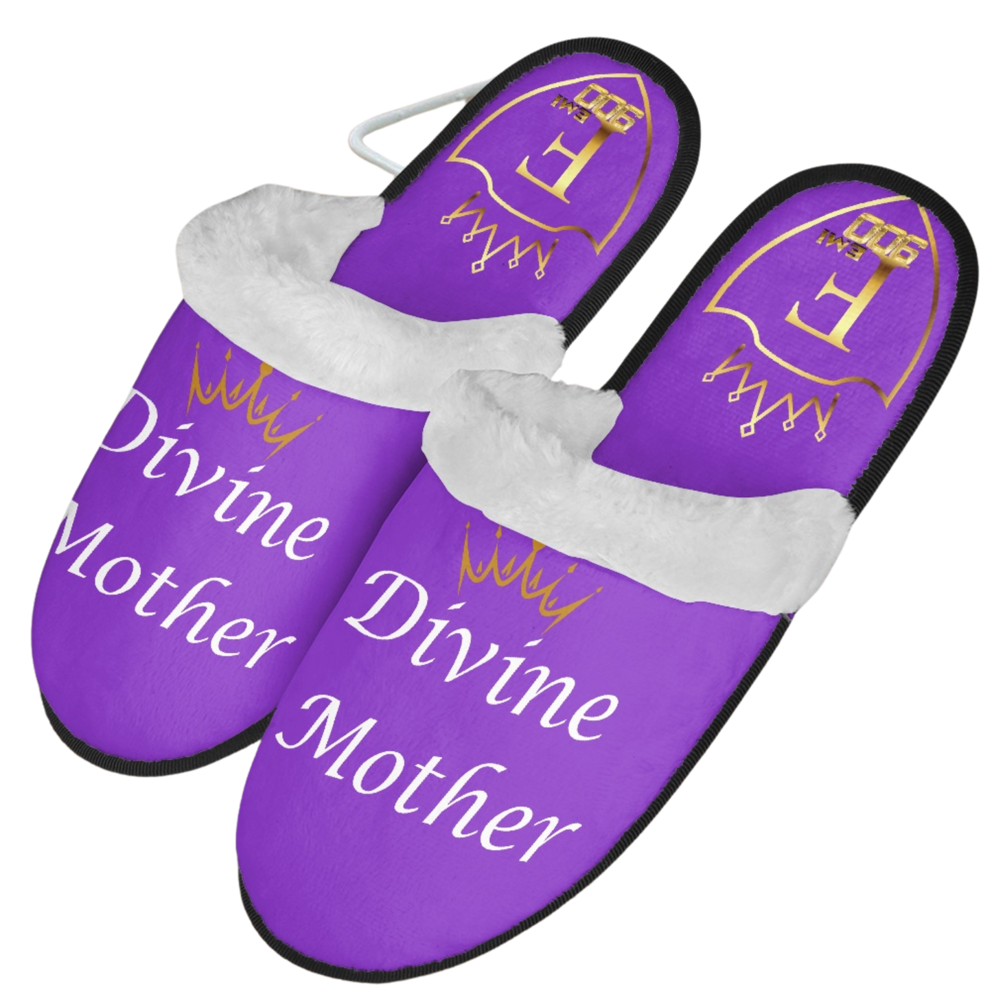 Divine Mother Fuzzy Slippers