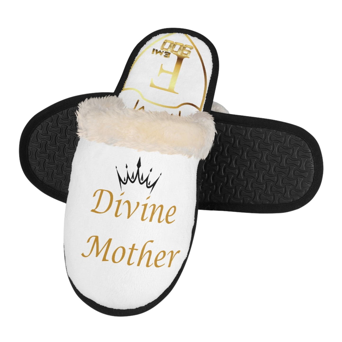 Divine Mother Fuzzy Slippers