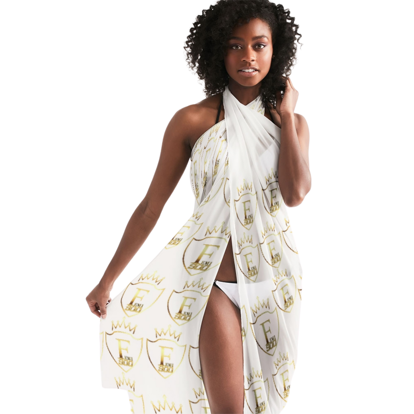 Femi900 Monogram Swim Suit Cover Up