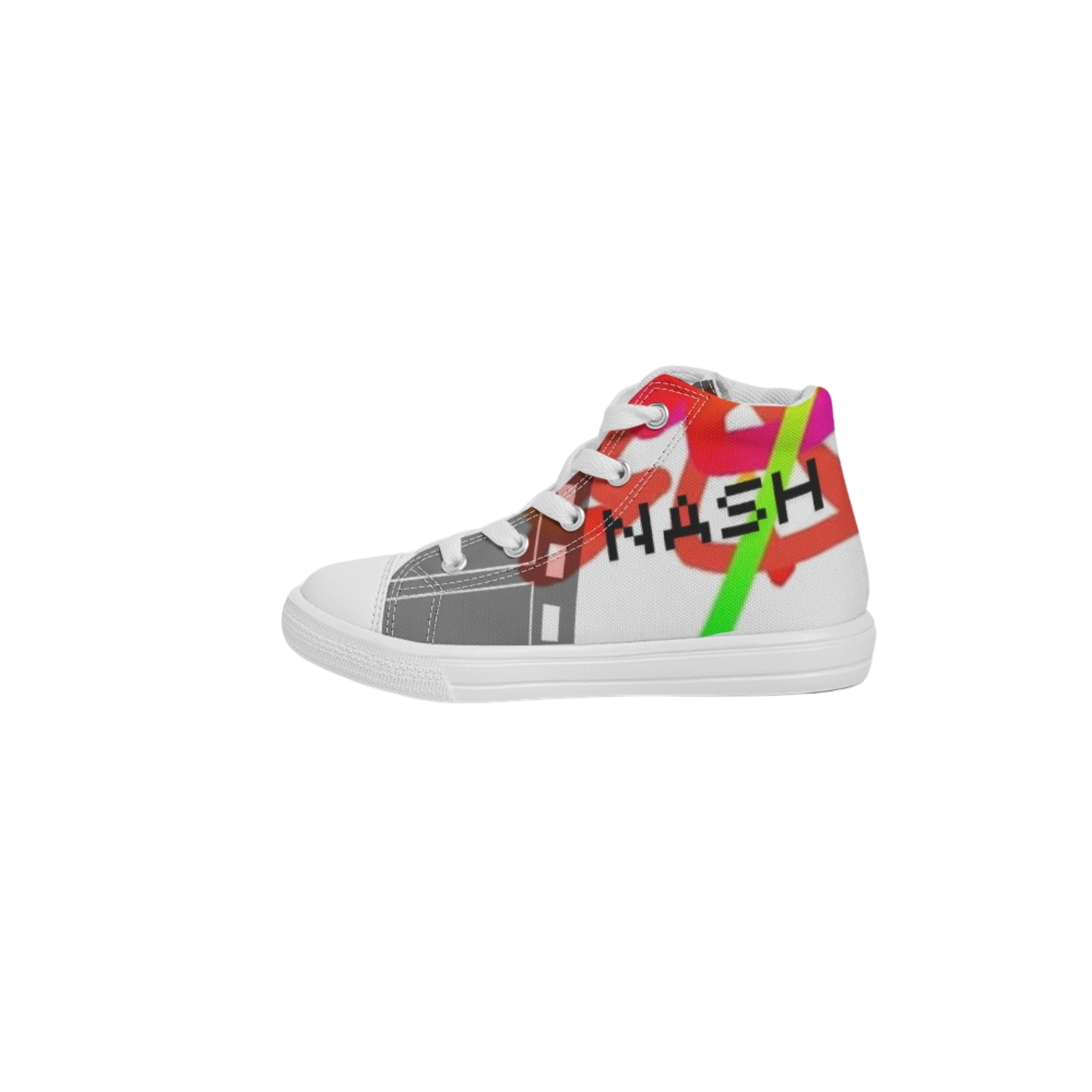 NASH Focused Kids Hightop Canvas Shoe