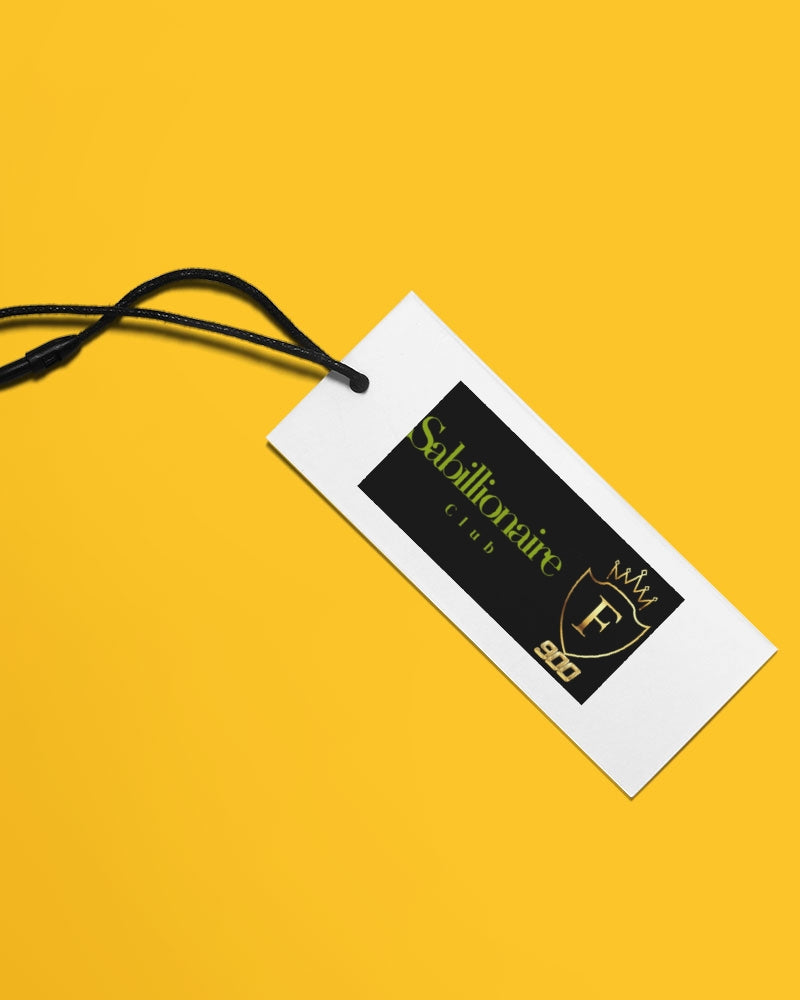 The Black Bulk Custom Hangtags