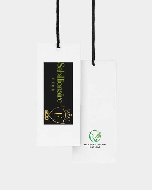 The Black Bulk Custom Hangtags